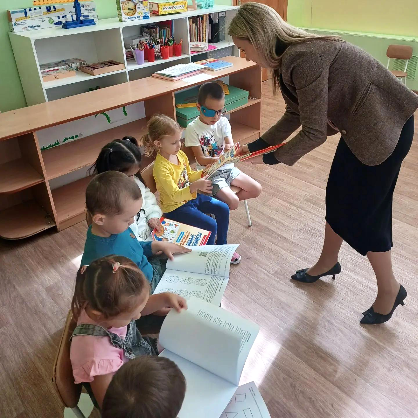 Детский офтальмолог Светлана Стяжкова провела урок здоровья в детском саду «Золотая рыбка» 