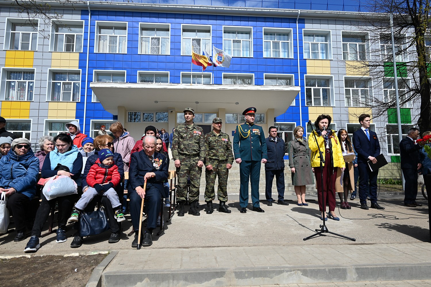 Парад Победы в Чебоксарской школе №31 имени С.Н. Фёдорова