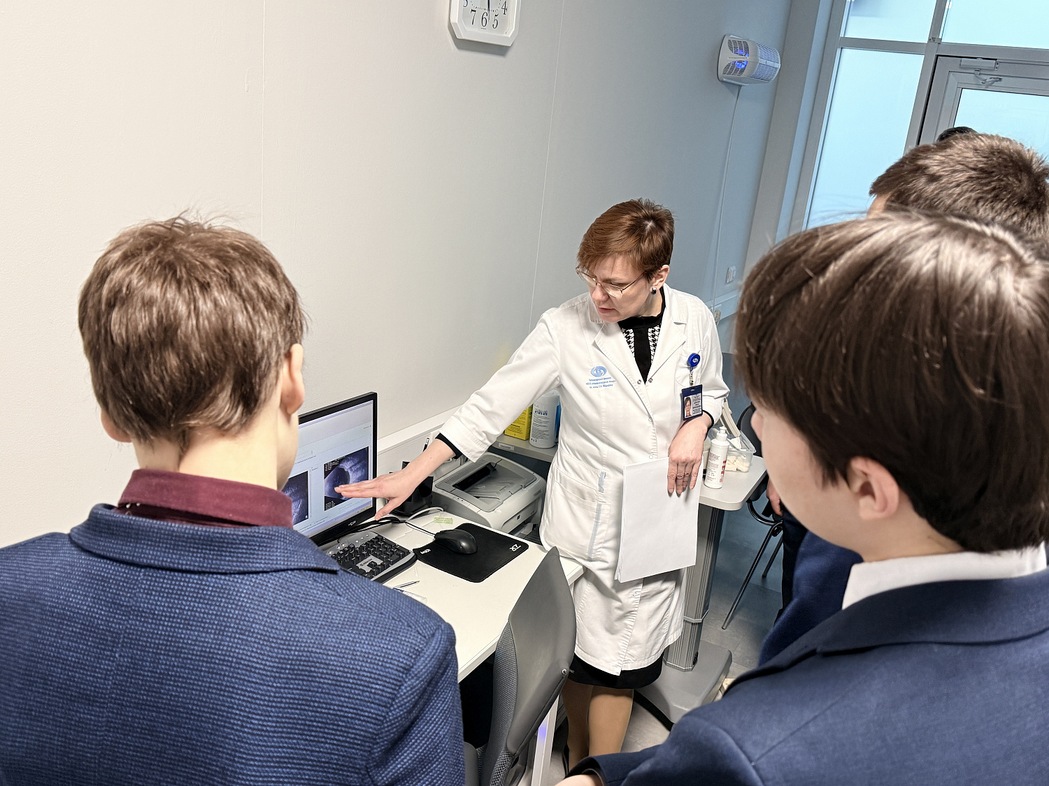 Лицеисты познакомились с работой федерального центра офтальмологии