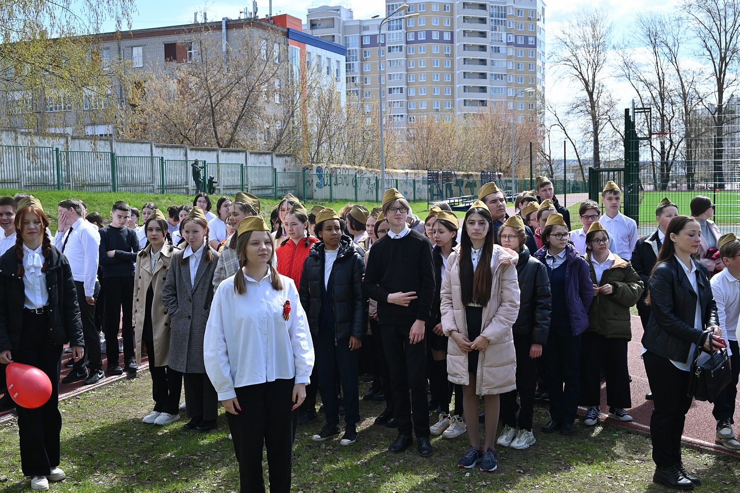 Парад Победы в Чебоксарской школе №31 имени С.Н. Фёдорова