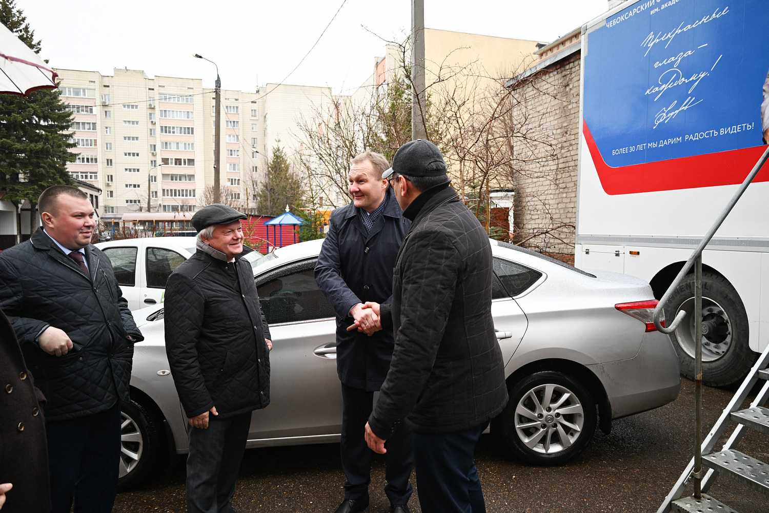 Завершение первого этапа очередного социального проекта