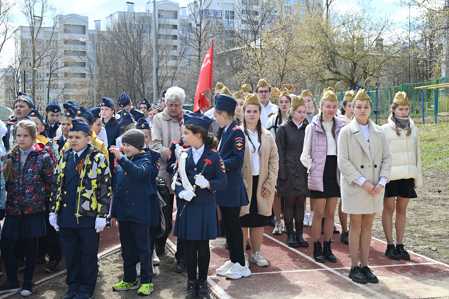 Парад Победы в Чебоксарской школе №31 имени С.Н. Фёдорова