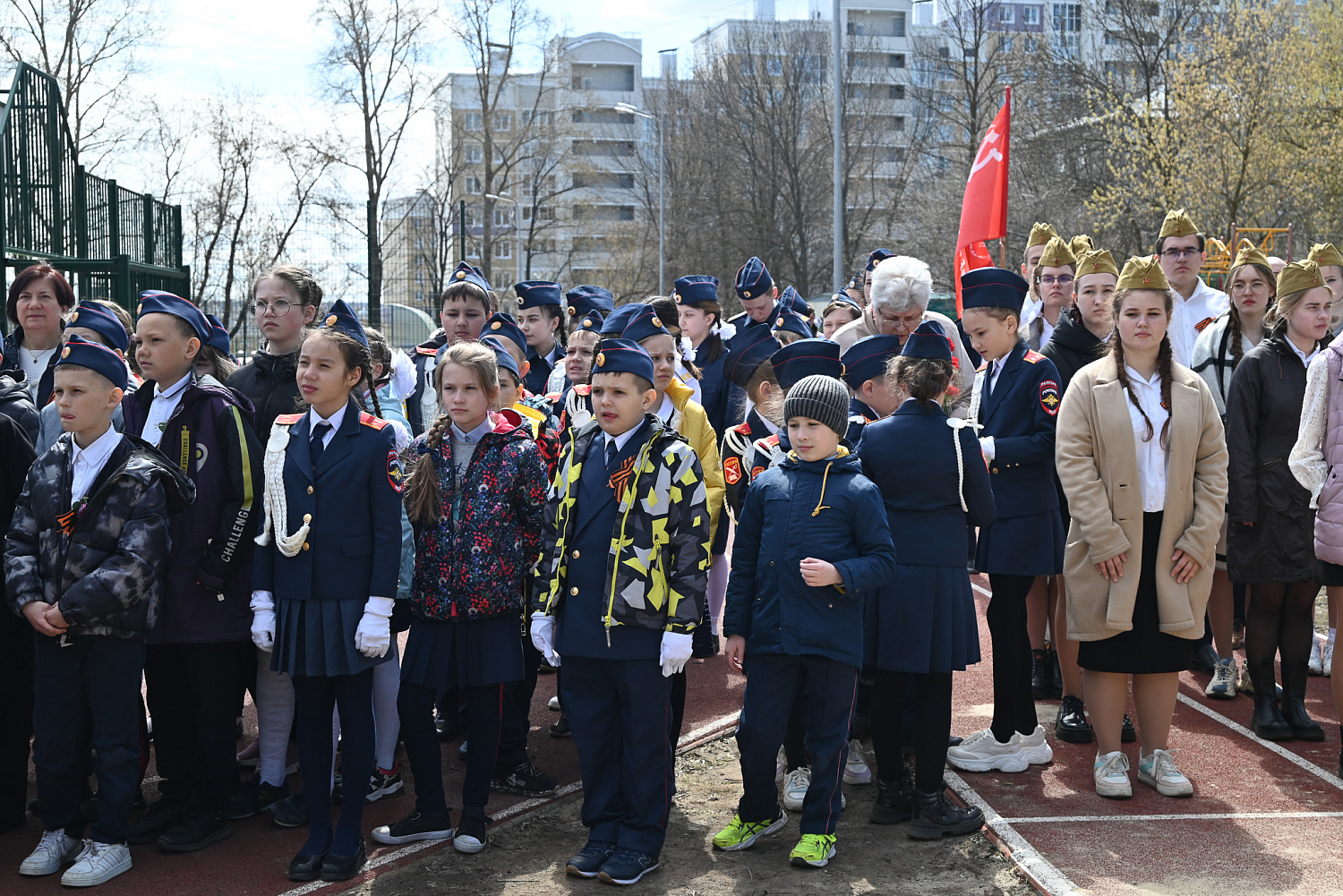 Парад Победы в Чебоксарской школе №31 имени С.Н. Фёдорова
